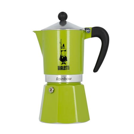 Bialetti Moka konvička Rainbow 6 šálků 270 ml zelená