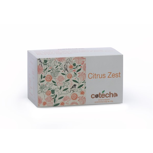 Cotecho černý čaj Citrus Zest 20 pyramid 40 g