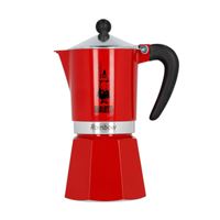 Bialetti Moka konvička Rainbow 6 šálků 270 ml červená