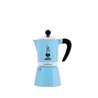 Bialetti Moka konvička Rainbow 3 šálky 130 ml modrá