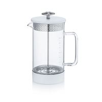 Barista French Press 8 šálků bílý