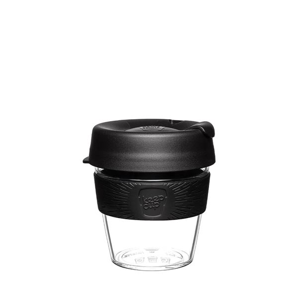 KeepCup Clear BLACK 227 ml