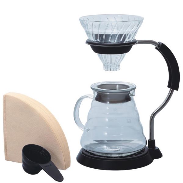 Hario Arm Stand Glass Dripper V60-02 sada