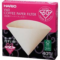 Hario papírové filtry Misarashi V60-02 40 ks