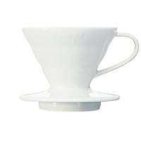 Hario keramický dripper na kávu V60-01 bílý