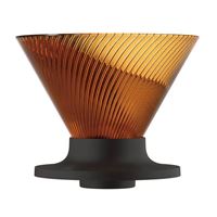 Hario plastový dripper NEO 02 jantarový